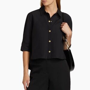 NWT L’AGENCE Cosette High-Low Top - Size M